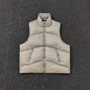 REP 2022FW zip-up goose down-vest 鹅绒 保暖羽绒马甲