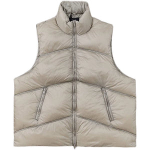 REP 2022FW zip-up goose down-vest 鹅绒 保暖羽绒马甲