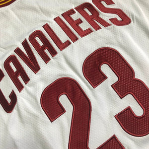 Full embroidery Cavaliers No. 23 James jersey JAMES retro embroidered mesh vest men's and women's basketball uniform