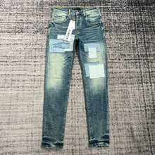 Load image into Gallery viewer, Purple bran  Men&#39;s Trendy Brand New Anti-Aging Slim Casual Jeans
