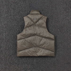 REP 2022FW zip-up goose down-vest 鹅绒 保暖羽绒马甲