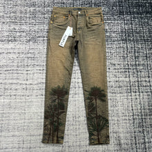 Load image into Gallery viewer, Purple brand men&#39;s trendy brand new anti-aging slim casual jeans
