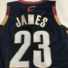 Load image into Gallery viewer, Full embroidery Cavaliers No. 23 James jersey JAMES retro embroidered mesh vest men&#39;s and women&#39;s basketball uniform
