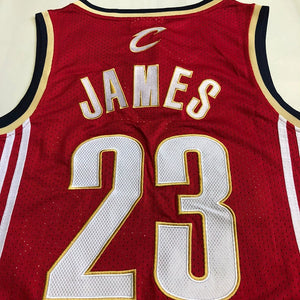 Full embroidery Cavaliers No. 23 James jersey JAMES retro embroidered mesh vest men's and women's basketball uniform