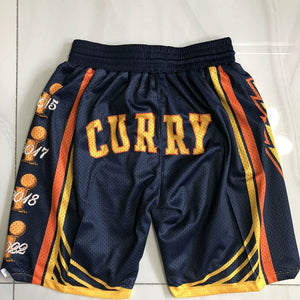 Fully embroidered Golden State No. 30 Curry jersey retro tram yellow AU embroidered basketball uniform men's and women's vests and shorts