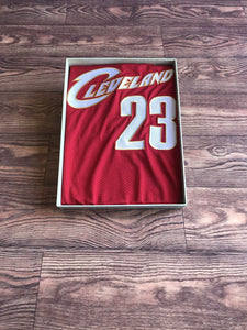 Fully embroidered Cavaliers No. 23 James jersey rookie classic red and white retro basketball uniform men's and women's vest