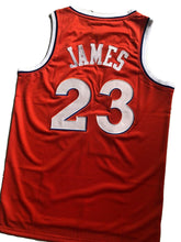 Load image into Gallery viewer, Full embroidery Cavaliers No. 23 James jersey JAMES retro embroidered mesh vest men&#39;s and women&#39;s basketball uniform
