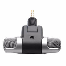 Load image into Gallery viewer, Kuyi mini microphone general 3.5mm laptop / mobile microphone black computer version

